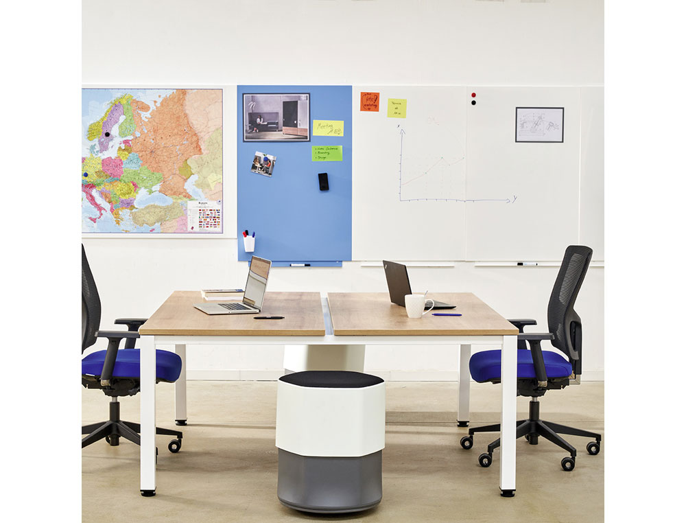 PIZARRA BLANCA ROCADA SKINWHITEBOARD PRO LACADA MAGNETICA 100X150 CM